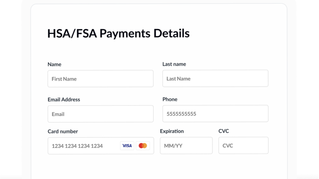 Step 2 - HSA/FSA