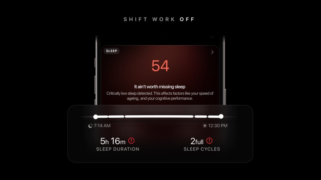 Shift Work PowerPlug OFF