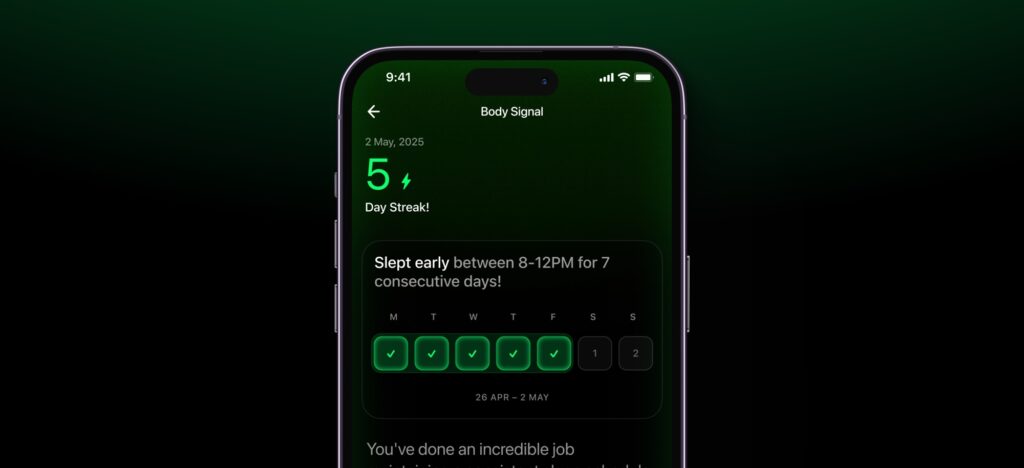 Introducing the Body Signal upgrade